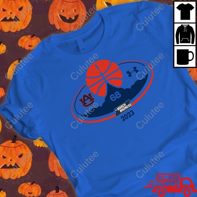 68 Auburn Tigers Under Armour 2023 March Madness Tee