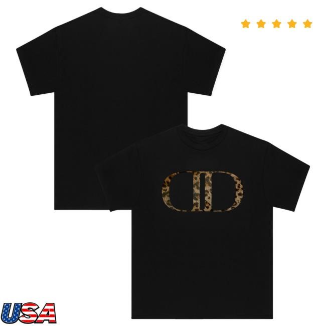 Dopamine Logo Hot Shirt (Black/Leopard) | Lil Tecca Official Store Merch