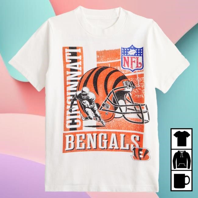 Official Abercrombie And Fitch Apparel cincinnati bengals graphic New Shirt NFL by Abercrombie