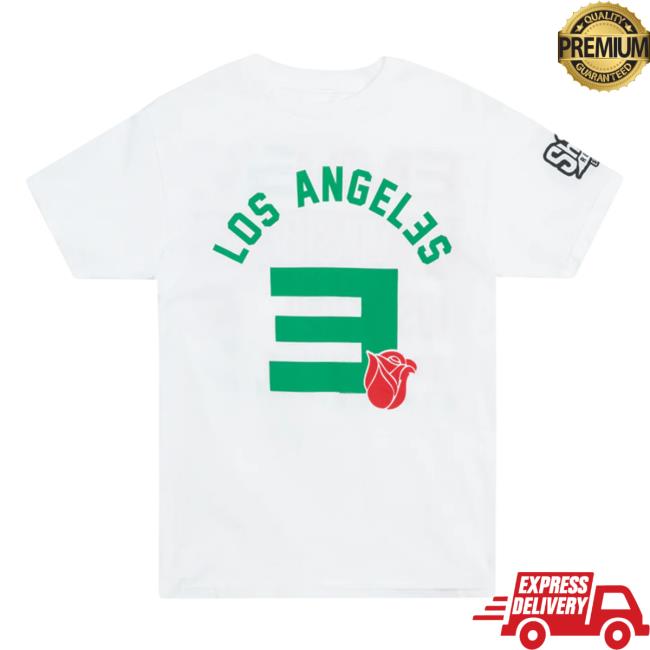 Official Eminem Slim Shady Clothing Shop Store Slim Shady Eminem Rosebowl Event La Los Los Angeles Shirt 2023 White SlimShady Merch