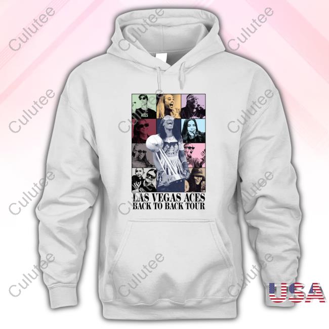 Official A’Ja Wilson Las Vegas Aces Back To Back Tour Shirts