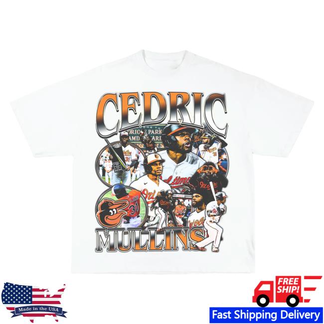 Official Game Changer Cedric Mullins Shirts White GameChanger