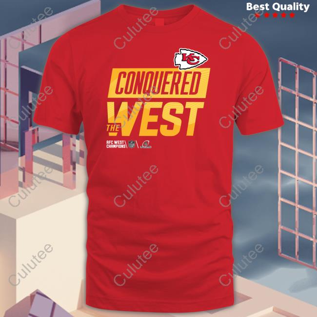 Kansas City Chiefs Conquered The West Tee Shirt