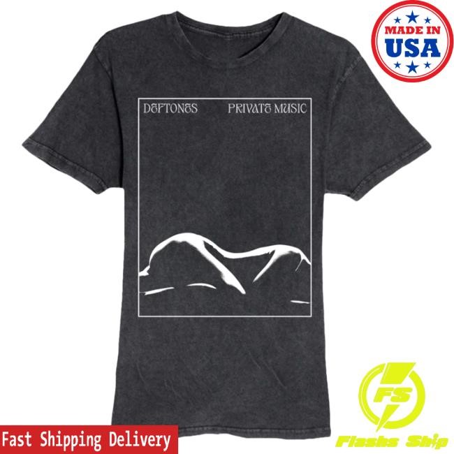 official deftones store silhouette tshirt