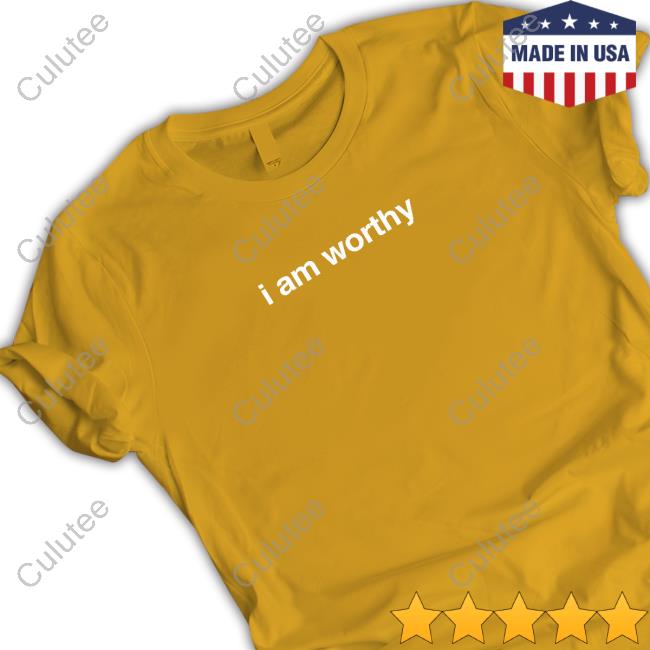 Selena Gomez Merch I Am Worthy Hoodie