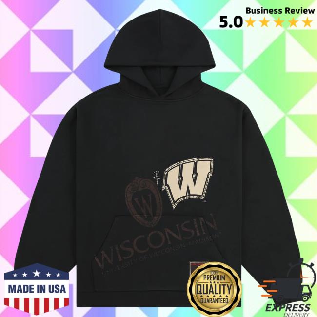 Official Travis Scott Utopia Merch Store CJ X M&N X UNIVERSITY OF WISCONSIN Crewneck Travis Scott Apparel Clothing TravisScott