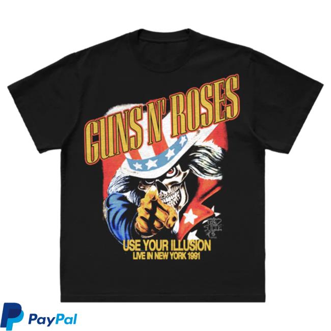 Official Gnr Merch Store Ritz Theatre Black T-Shirts Gnrmerch