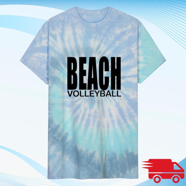 Official Spreadshirt Shop Store Beach Volleyball Unisex Tie Dye T-Shirts Blue Lagoon Spread Shirt Merch