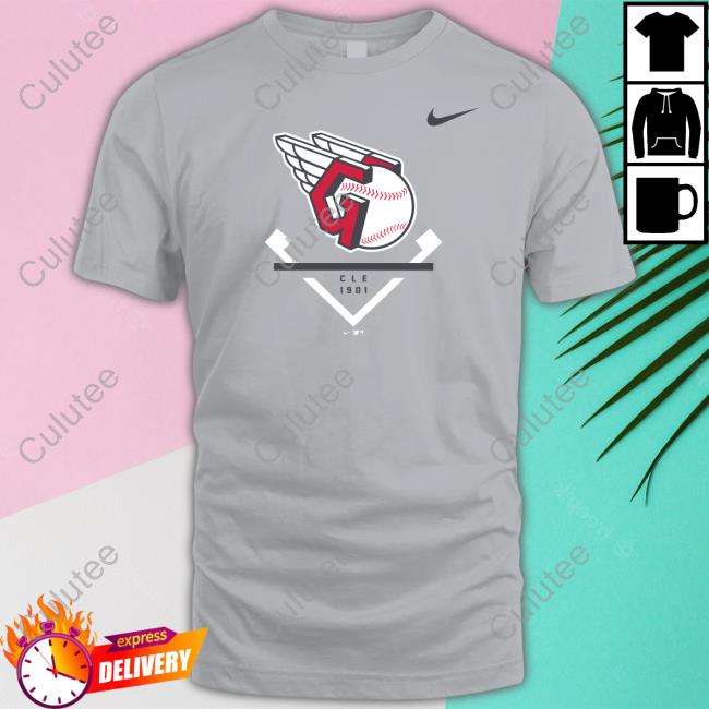 Official Mlb Shop Cleveland Guardians 1901 Big & Tall Icon Legend Performance T-Shirt