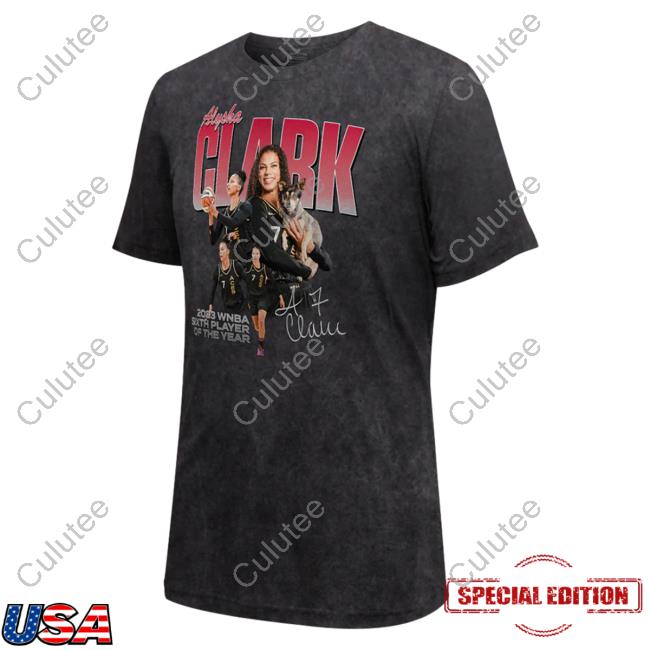 Las Vegas Aces Alysha Clark Wnba 2023 6Th Player Of The Year Tee
