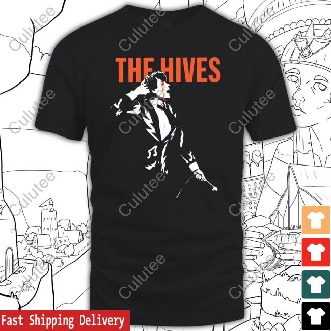 The Hives Merch Bleeding Pelle T-Shirt