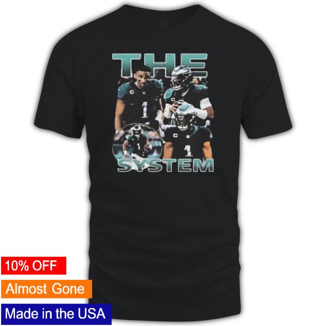 Official Jalen Hurts The System Kmc904 Long Sleeve Shirt