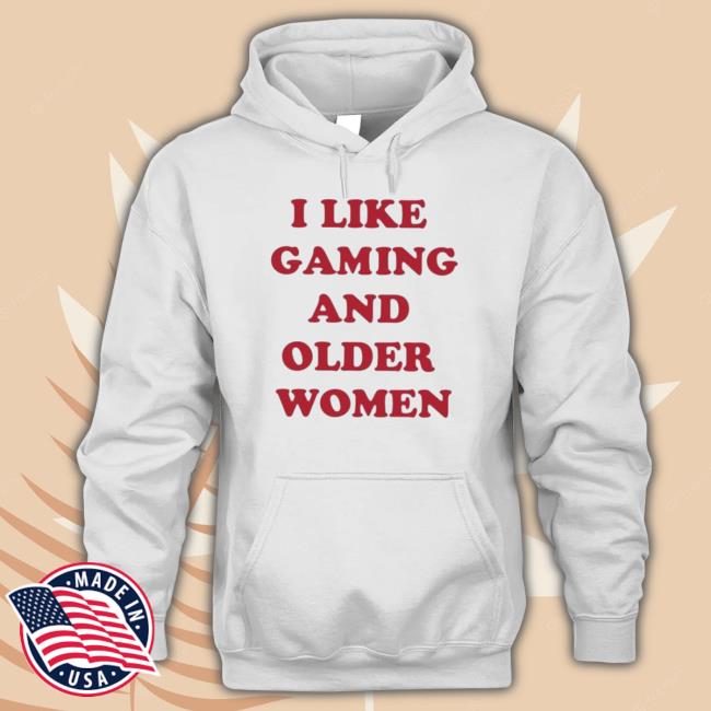 Official I Like Gaming And Older Women Sweater