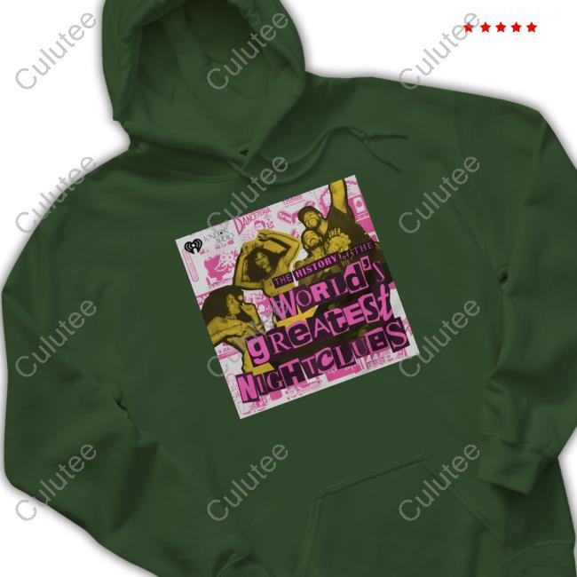 Official Paris Hilton Merch The History Of Nightclubs Tee Shirt