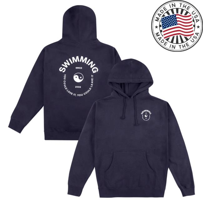 Official Mac Miller Merch Store Mac Miller Swimming Yin Yang Crew neck Sweatshirt Mac Miller Clothing Apparel Shop MacMiller
