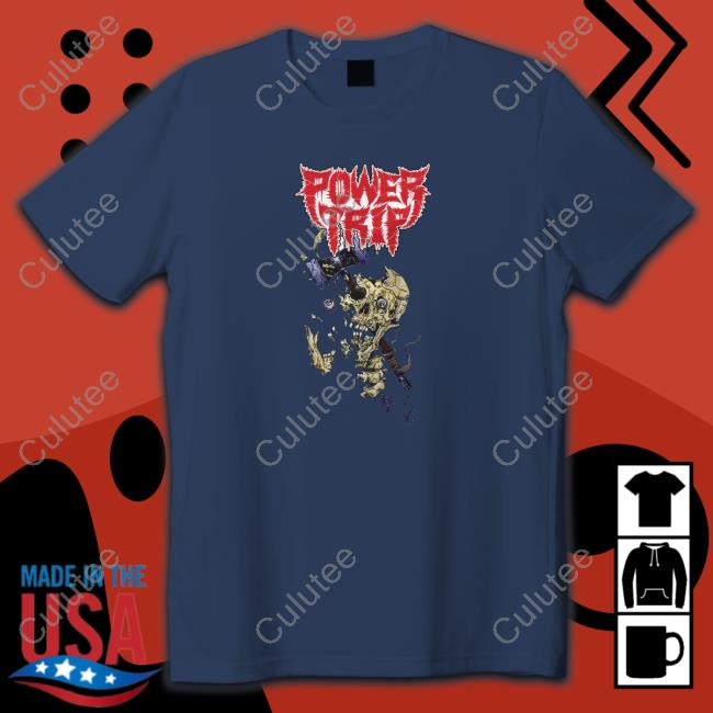 Official Power Trip "Hammer Skull" Shirts