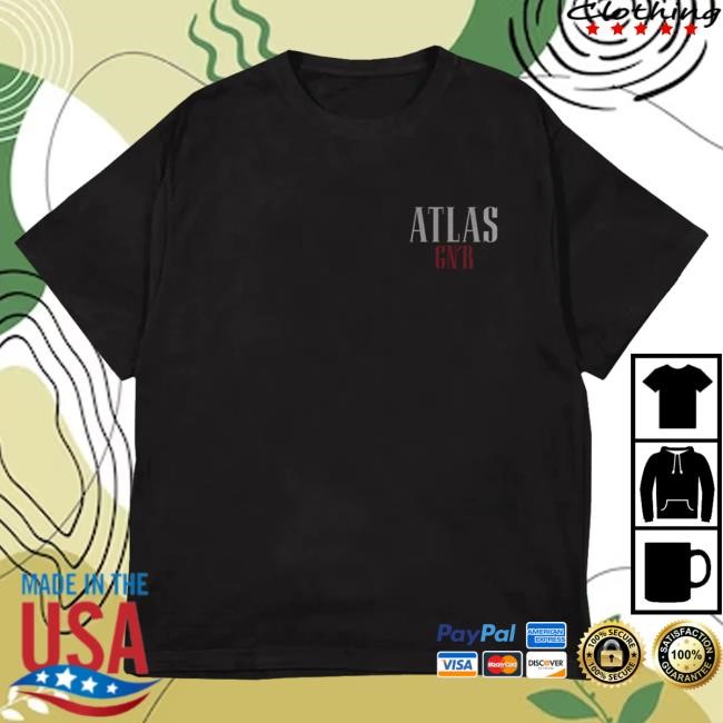 Official Guns N Roses Merch Store Atlas Black Shirt Guns N’ Roses