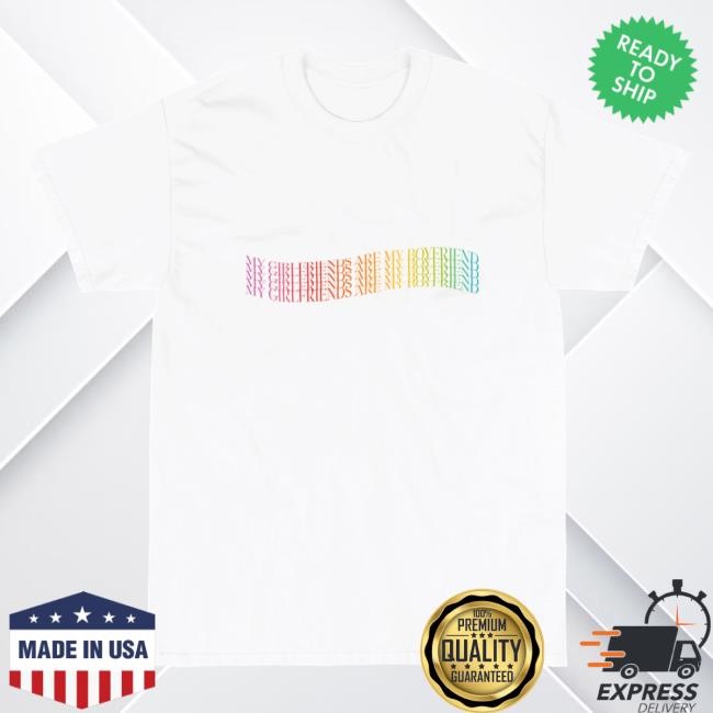 Demi Lovato Official Merch Store My Girlfriends Are My Boyfriend Pride Tshirt Demi Lovato Clothing Shop Demi Lovato Apparel