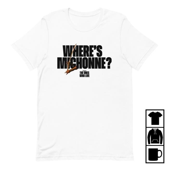 The Walking Dead Where's Michonne? Katana Adult T-Shirts | Amc Clothing Shop Merch