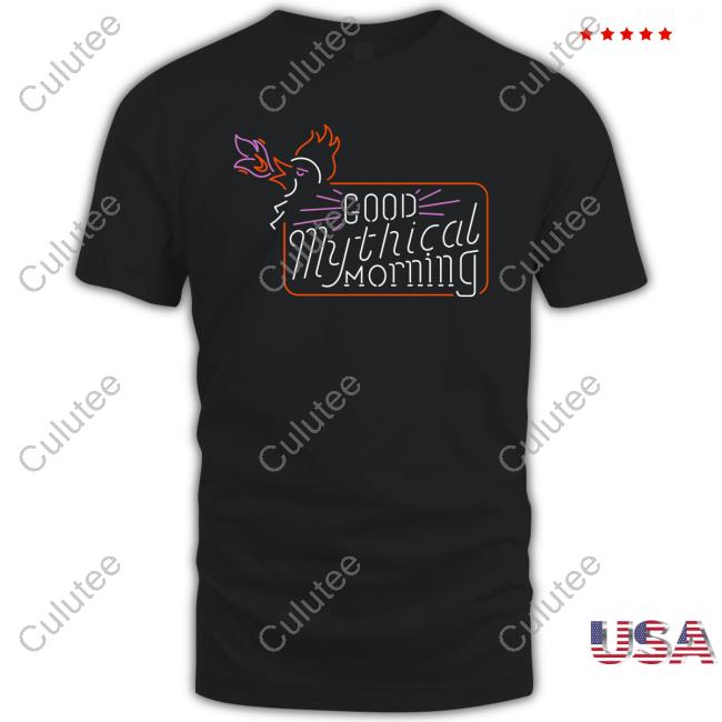 Mythical Merch Shop Gmm Cockatrice Neon Sign Sweatshirt Hoodie