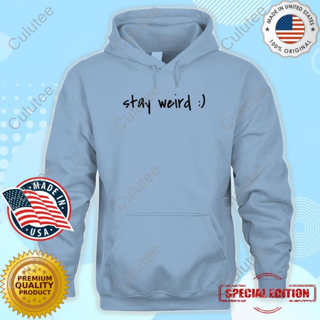 Official Kendrick Curry Merch Stay Weird Grey Tee