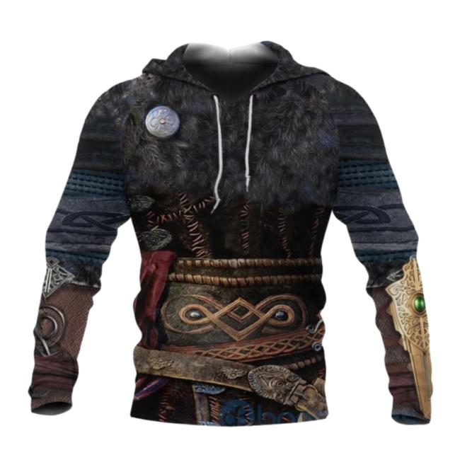 Official Banantees Vikings Armor Valhalla All Over Printed 3D Shirt New