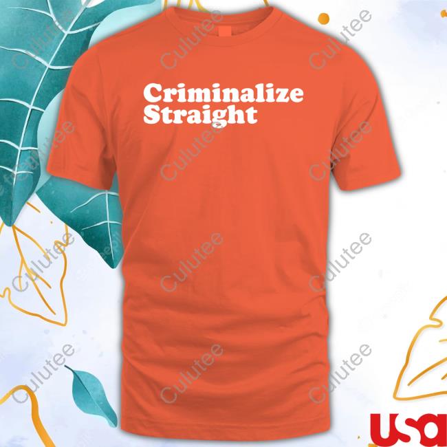 Official Crooked Store Criminalize Straight Shirt