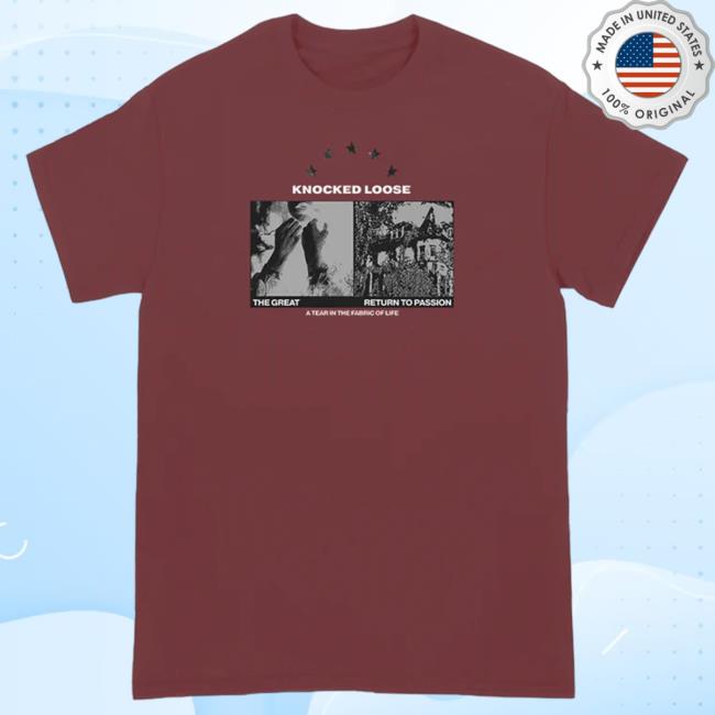Knocked Loose Shop Store Merch Knocked Loose Death Comes Home Tshirt