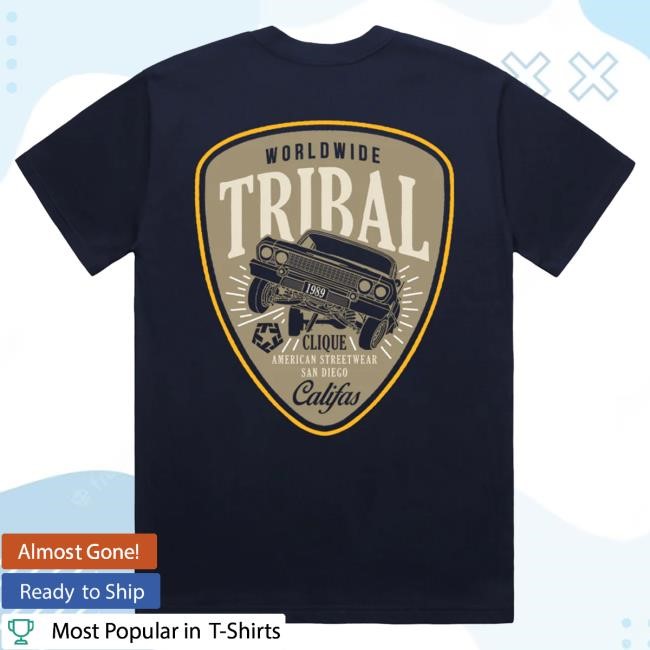 Official Tribal Gear Three - Men's Tee Tribal Streetwear