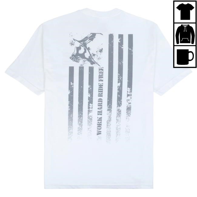 Official Metal Mulisha Shop Work Hard Ride Free Tshirt