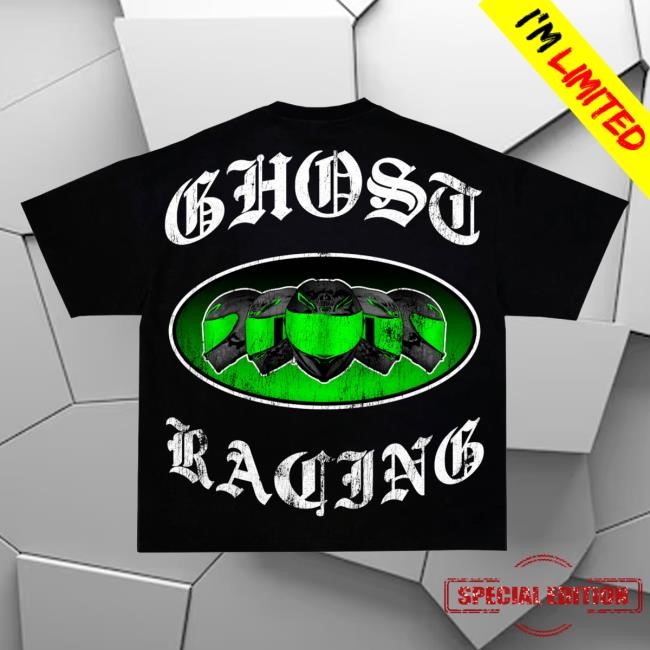 Official Ghost Racing Apparel Ghost Racing 5 Lives Shirts - Black