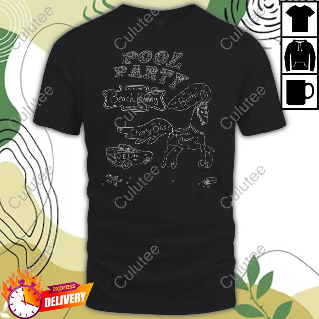 Beach Bunny Music Store 2023 Pool Party T-Shirt