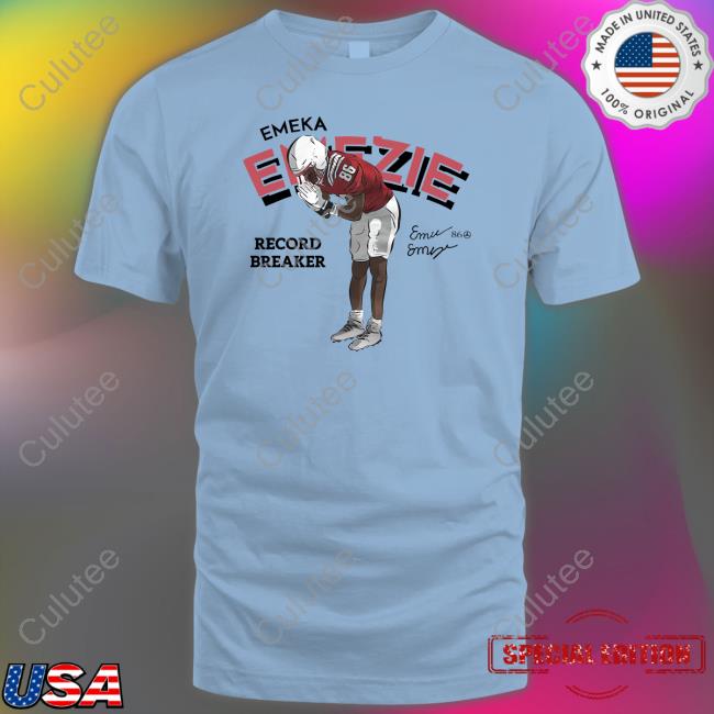 Official Emeka Emezie Record Breaker Shirt