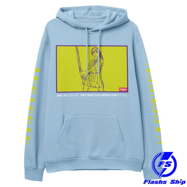 Yujin Clothing x Champion Assassin Sweatshirt Light Blue