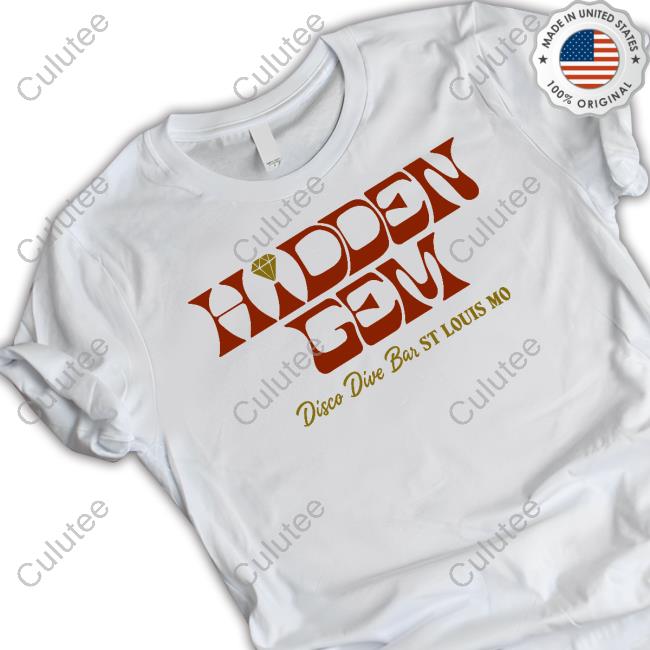 Hidden Gem Disco Dive Bar St Louis Mo New Shirt