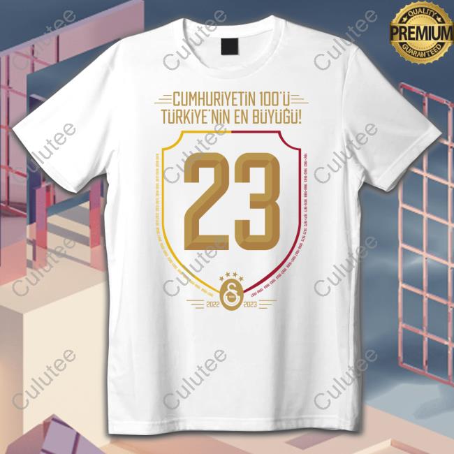Galatasaray SK 2023 Şampiyonluk T-Shirt Championships T-Shirt Hakan SEDEFCİ