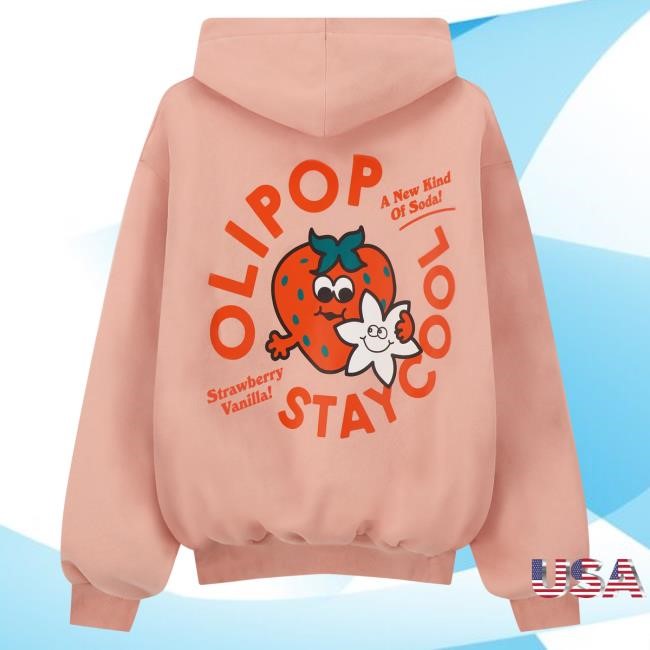 Official Stay Cool Clothing Store Staycool Olipop Strawberry Vanilla Hoody StaycoolNyc