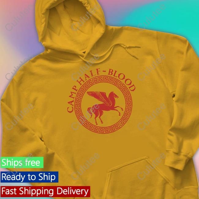 Official Disney Percy Jackson And The Olympians Camp Half-Blood Shirt