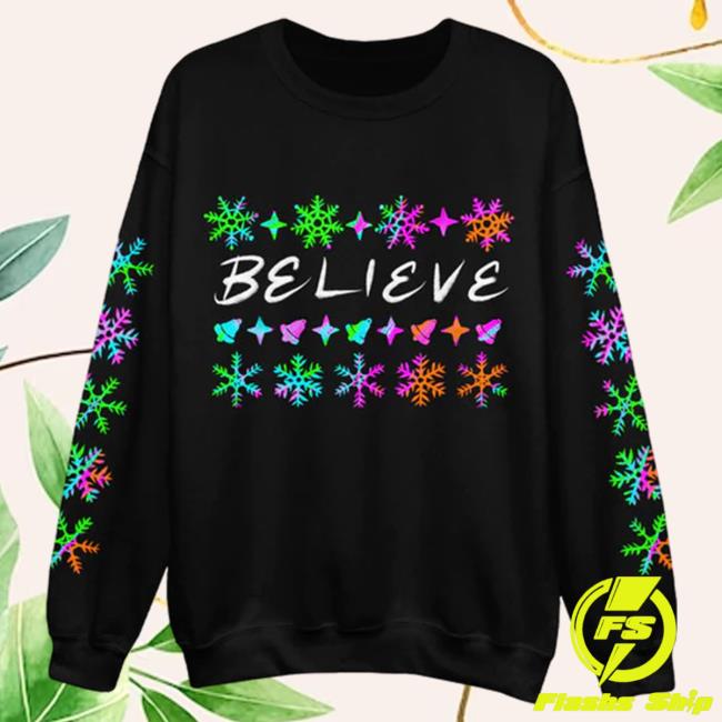 Official Merch Bar Cher Believe Snowflake Sweatshirt MerchBar