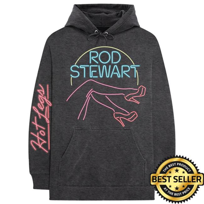 Rod Stewart Hot Legs Hoodie New