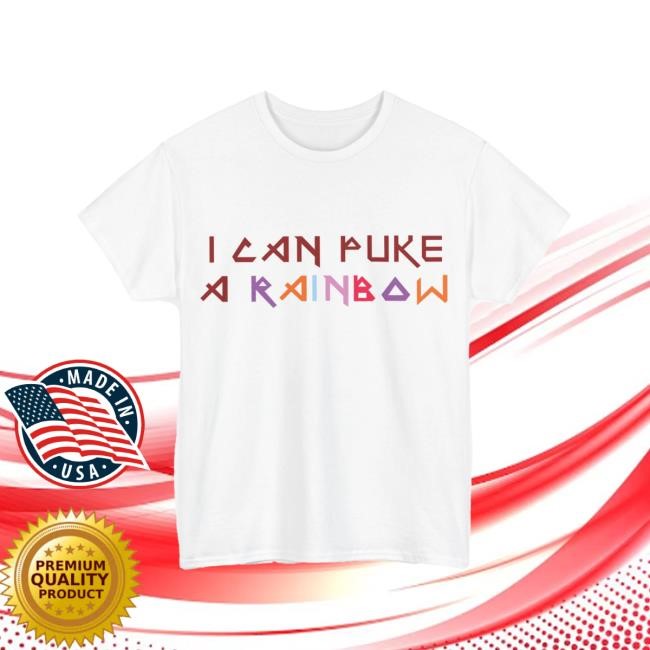 Ride The Cyclone, I Can Puke A Rainbow New Shirt