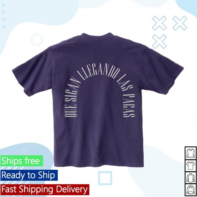 Que Sigan Llegando Las Pacas Purple New Tee Chino Pacas Merch Store