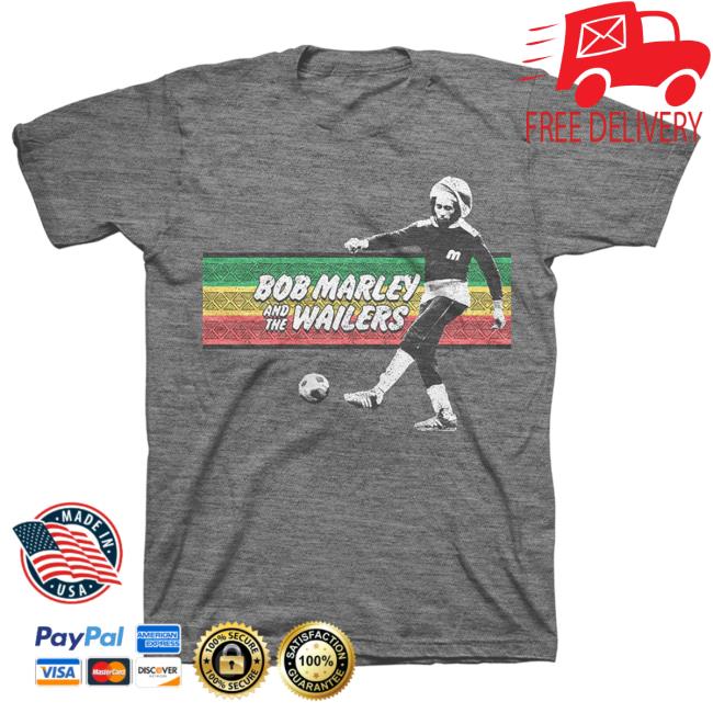 Official Bob Marley Store Shop Bob Marley Soccer Rasta Stripe Top Shirt Bobmarley