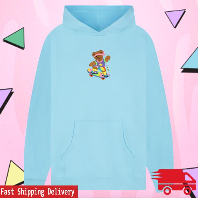 Official Stay Cool Clothing Store Stay Cool Chillbear Hoodies (Baby Blue) StayCool StaycoolNyc