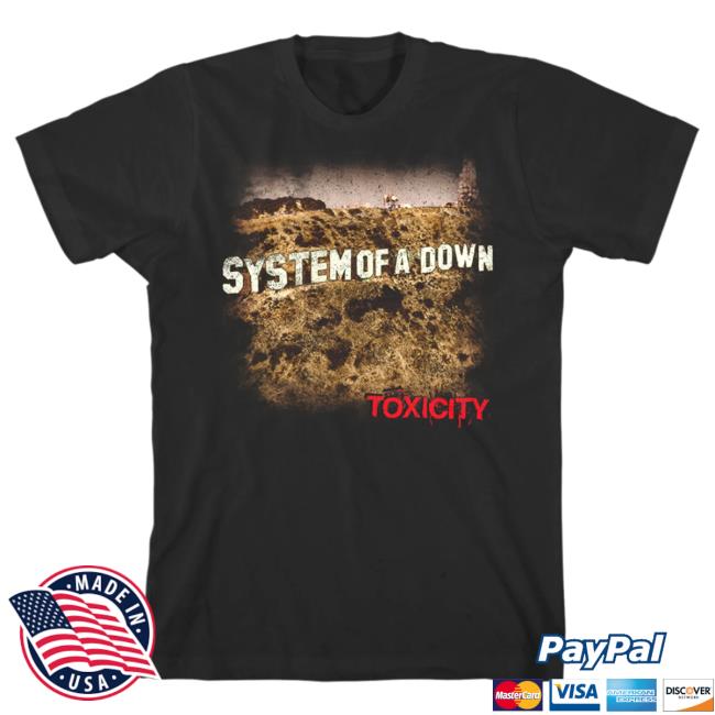 Official System Of A Down Clothing Merch Store Shop System Of A Down Toxicity Tee Shirt SystemOfADown