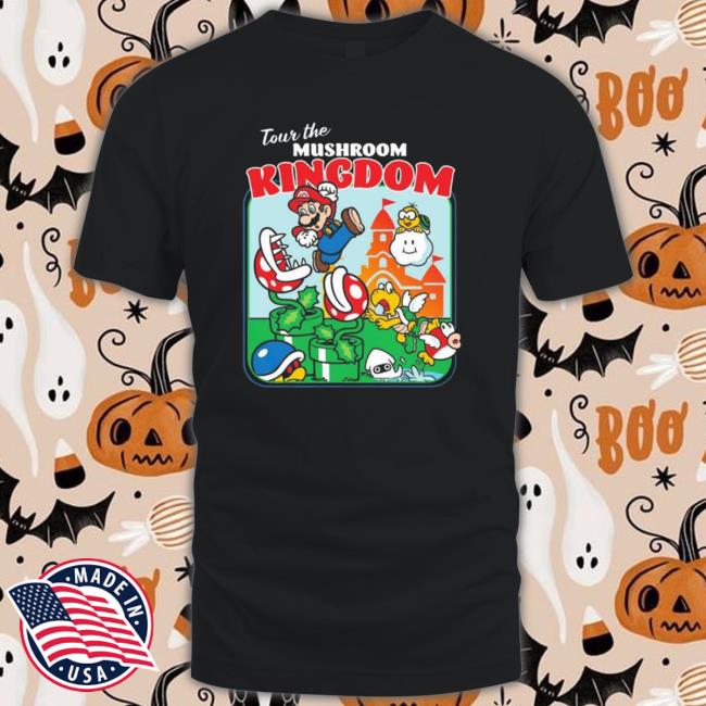 Super Mario Mushroom Kingdom Your Boyfriend Fit Girls Shirt