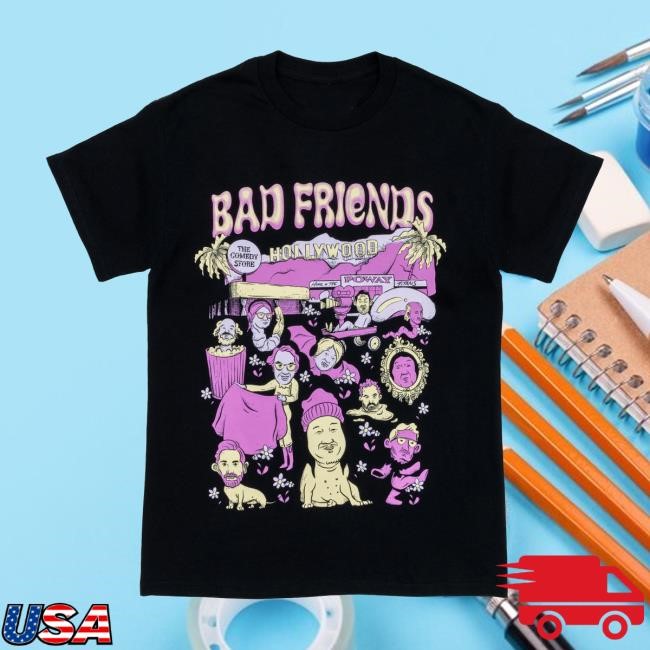 Bad Friends Merch Bad Friends World T-Shirt