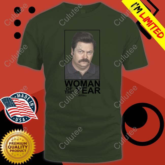 Weird Thrift Store Shirts Woman Of The Year Parks And Recreation Cap Strangethrift