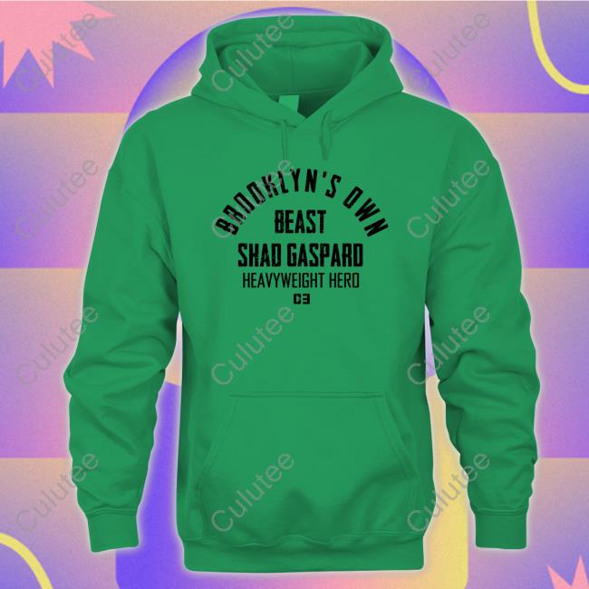 Brooklyn's Own Beast Shad Gaspard Heavyweight Hero T-Shirt