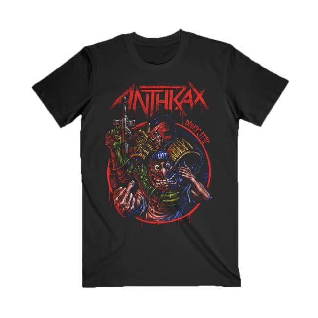 Anthrax DROKK IT Shirt Mace Anthrax Merch